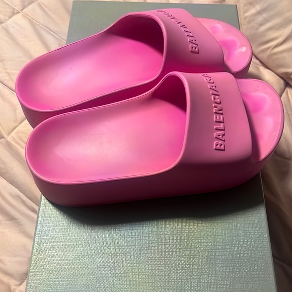 Platform Balenciaga slides - Picture 4 of 6